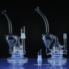 Tubo de vapor de reciclaje de vidrio para la venta al por mayor con Sprinkler Perc (ES-GB-037)